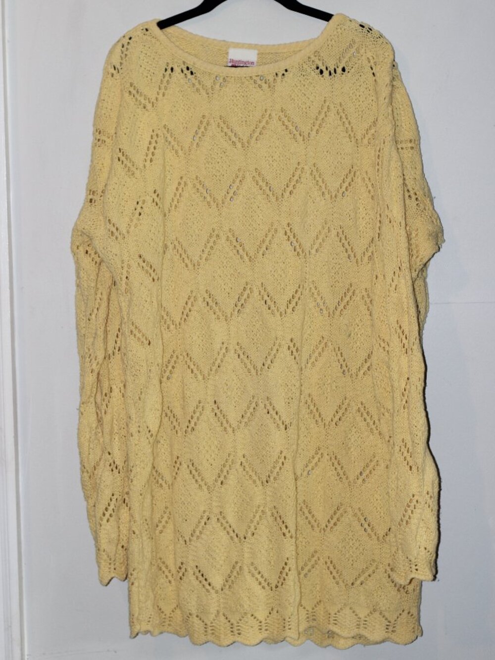 Vintage Huntington Ridge loose knit sweater